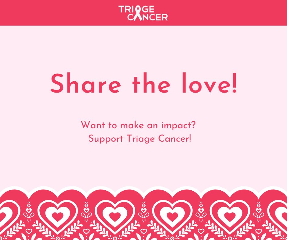 TriageCancer's tweet image. Support #TriageCancer and help us meet our goals by making a donation! Show your love here: kindest.com/campaign/share… #BeyondDiagnosis #CancerCare #ShareTheLove