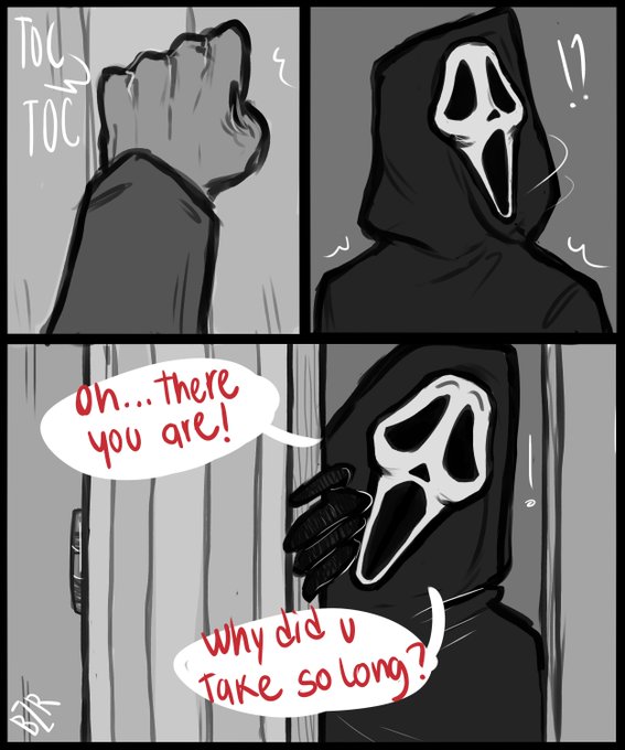 2020-02-12. #ghostface. subo este cómic aca I upload this comic here. 