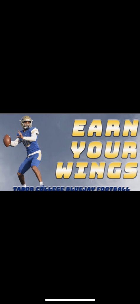 Blessed to receive an offer from Tabor College 🙏🏾 AGTG🗣