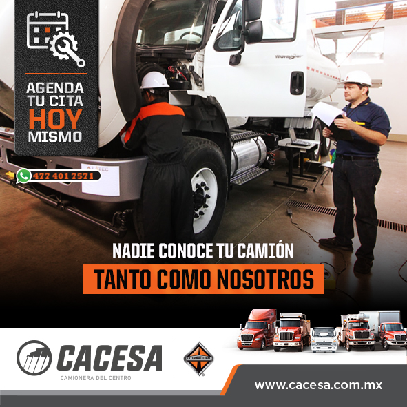CACESAMX's tweet photo. Nuestro equipo está altamente preparado para atender a tu camión siempre. Agenda tu cita de mantenimiento con nosotros.
#camionesinternational #internationaltruck #camiones #tractocamion #rabon #torton #camionera #mantenimientopreventivo #mantenimientocorrectivo #carretera https://t.co/ECgis7HF0y