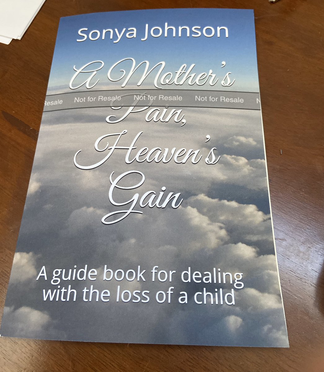 SonyaJohnson977's tweet photo. Coming soon #loss #SPIRITUAL #grief #children #mothers https://t.co/qpHwrW4p8l