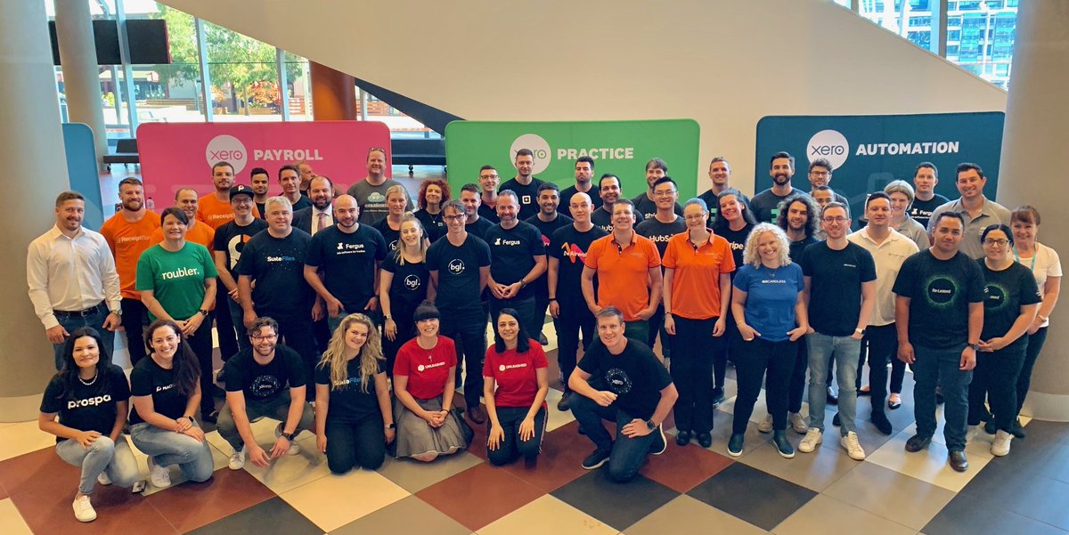 Why I ❤️ this?  Demonstrates the amazing work <a href="/Xero/">Xero</a> has done to bring together an amazing community of #software providers. To my friends in this group - you are super⭐️’s! <a href="/BryanWi11iams/">Bryan Williams</a> 👍 #XeroRoadshow