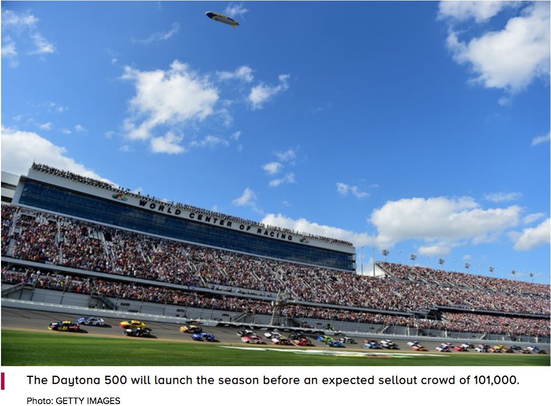 Stern NASCAR is considering implementing new attendance ...