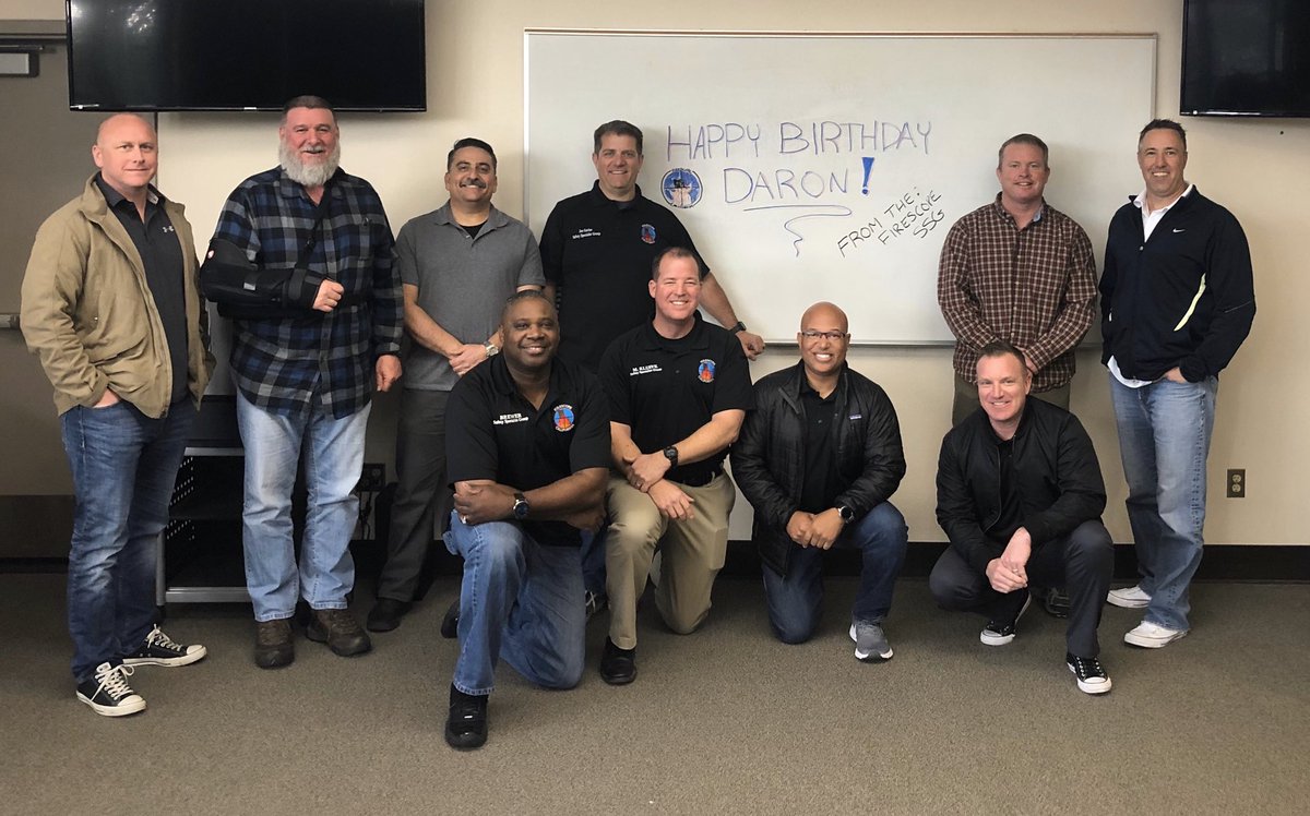 FIRESCOPESSG's tweet image. The FIRESCOPE SSG would like to wish Chief @DaronPisciotta a very Happy Birthday!