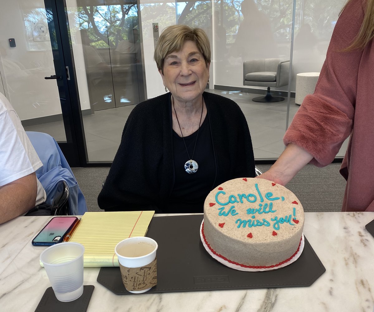 We will miss you, Carole! #HappyRetirement #GoldrichKest #GKManagement #PropertyManagement