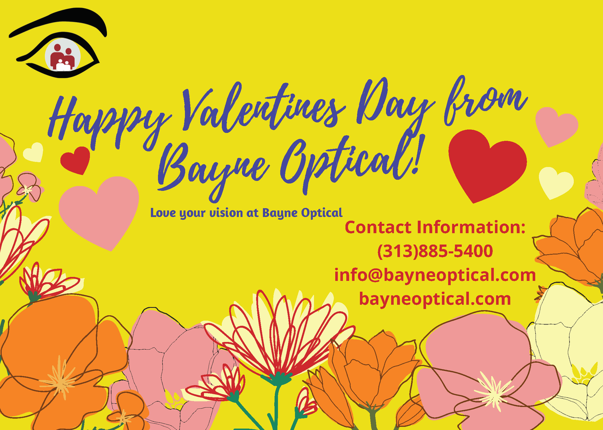DrMikeLowe888's tweet photo. Bayne Optical Loves the 2020 you. Call 313.885.5400 for your appointment today. That will ensure seeing the Love of your life this Valentine's Day.

#HappyValentinesDay #ValentinesDay #Sweetheart #Valentines #ValentineGift 
#2020You #FrameThe2020You #TheNew2020You #Best2020You https://t.co/GqDObM7ThX