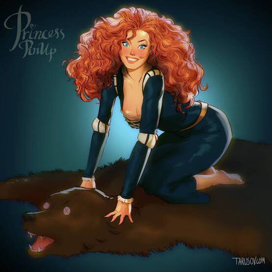 t8erdoll's tweet image. Carmit should have been Princess Merida for being redhead. 😻💖 #REACTStreamingParty