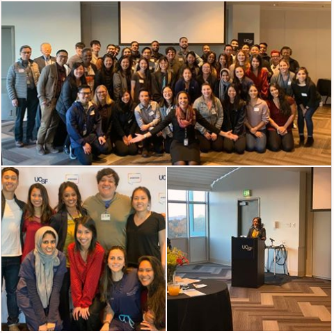alumniUCSF's tweet photo. Thank you to @ucsfdentistry alumna Hibret Hailu Benjamin, DDS'02, for serving as keynote speaker at #UCSFfirstgen Welcome Back Dinner on Feb 11! ๐ #UCSFConnect has 150+ FG2C members; (re)connect w/@UCSF community today!: https://t.co/AnHpPbY9Jh @UCSFOCPD #UCSFalumni #UCSFproud https://t.co/Czy6n2KwAx