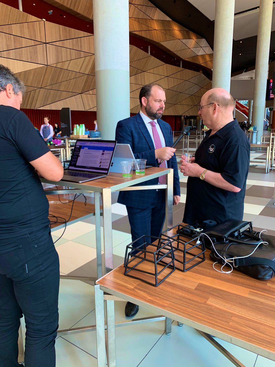 LIVE!! <a href="/FTTcommunity/">From The Trenches</a> recording with the famous @BGLdot <a href="/Ron_Lesh/">Ron Lesh</a> at today’s #XeroRoadshow in Melbourne 😀😝 talking all things SMSF and the accounting industry!! <a href="/DavidBoyar/">David Boyar</a> <a href="/PaulMeissner_/">Paul Meissner</a>