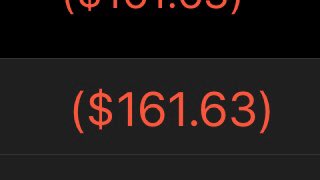 SorabNY's tweet image. Todays loss $161. $baba #Daytrading  #News #Invest #investing #Finance #Money #Life #NewYork #wallstreet #Success #profit #investing #ff #coronavirus #CoronaOutbreak #zerotoherotrader