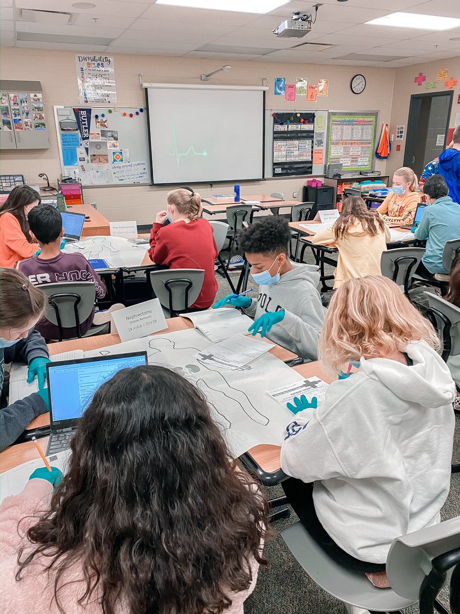 GitskinZWest's tweet image. Welcome to the ZWest Medical Center Operating Room! 👩🏽‍⚕️😷 My 6th graders scrubbed in and used their knowledge of the #OrderofOperations to OPERATE on 6 different patients. Surgeries went well &amp;amp; all patients are recovering. @zwmsnews
