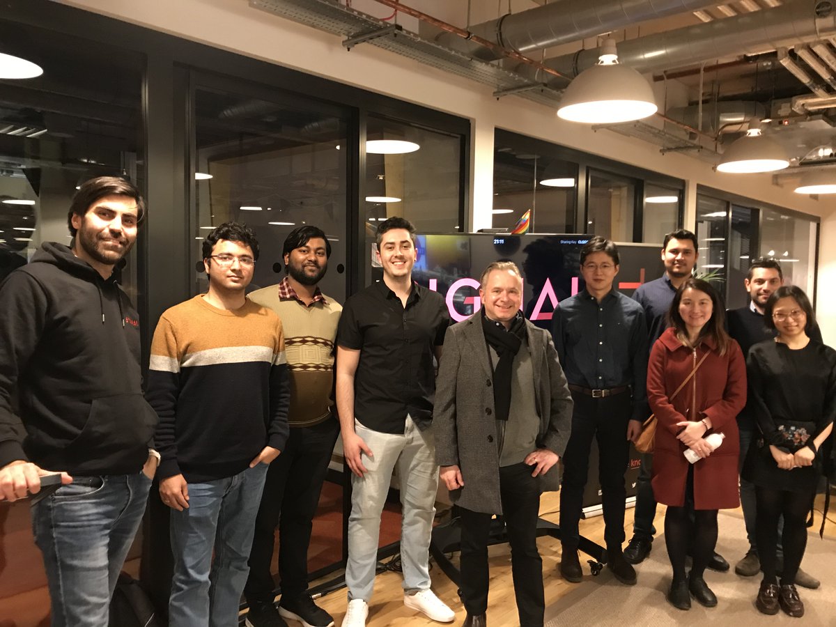 QUARTZ ITN (@quartzitn) on Twitter photo Great London Text Analytics meetup <a href="/SignalHQ/">Signal AI</a> where our ESRs presented their work and listened to some interesting talk. Always good to see what’s different in industry. Thanks for your hospitality, Signal & <a href="/dyaaa/">Dyaa Albakour</a> ! Great London Text Analytics meetup <a href="/SignalHQ/">Signal AI</a> where our ESRs presented their work and listened to some interesting talk. Always good to see what’s different in industry. Thanks for your hospitality, Signal & <a href="/dyaaa/">Dyaa Albakour</a> !