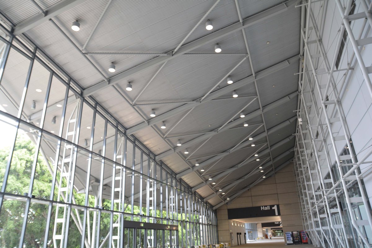 The Centre has recently installed an energy saving LED lighting system for our Exhibition Halls, Concourse and Car Park. The system is equipped with smart lighting control to facilitate daylight harvesting, saving 20% in lighting power. More of our CSR: ow.ly/xYVL50yeThZ