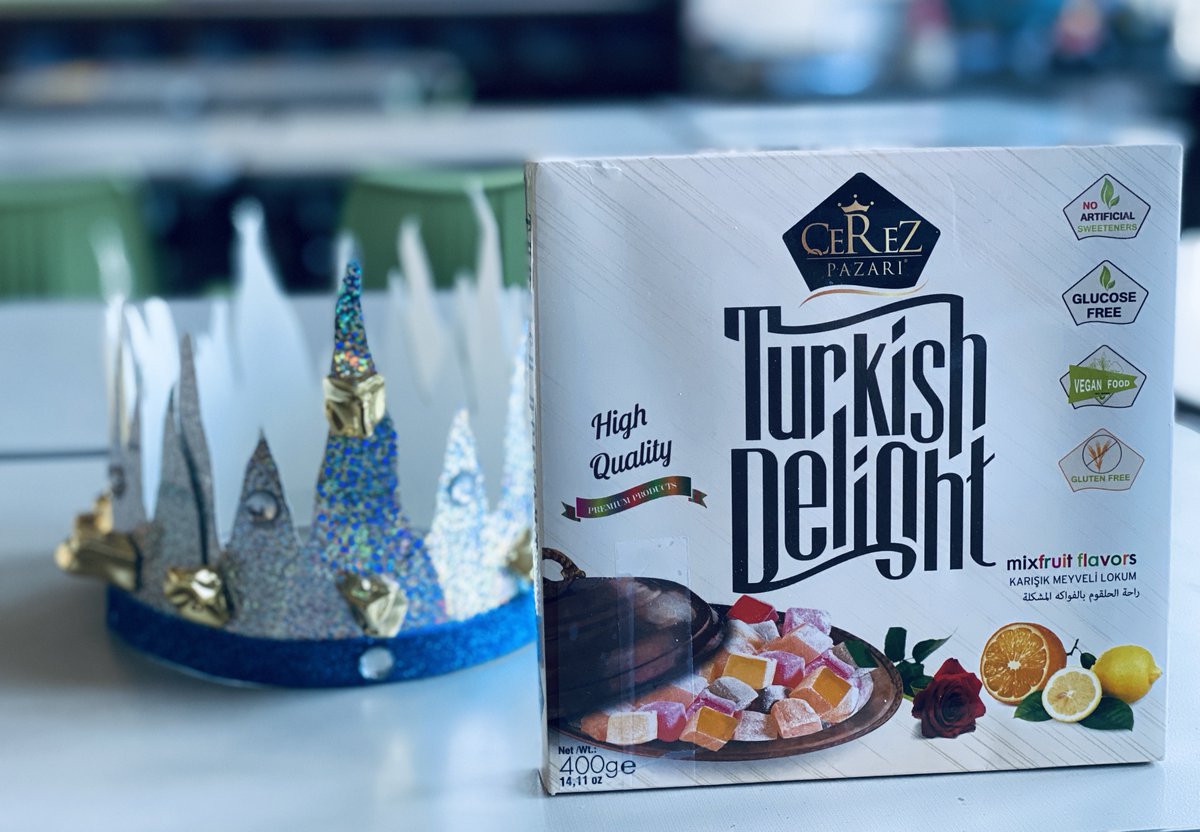 Ms_GTeixeira's tweet photo. Everyone deserves the chance to try Turkish Delight while reading - or being read - The Lion, the Witch, and the Wardrobe by @CSLewis Today, we 'lured' all "Edmunds" in 3rd Grade Narnia :) @the_Madeleine @oakdiocese #narnia #funteaching #creativy #BetterTogether @MadDREamer0 https://t.co/byTpykd4IR