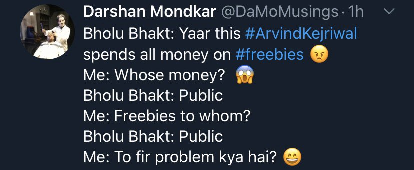 thedevilspeaks's tweet photo. This should answer #HowMuchFree People who don’t want please give up. If it was the scheme of the supreme leader it would have been hailed as a master stroke. Sore losers..... https://t.co/Bn7gPdarBb