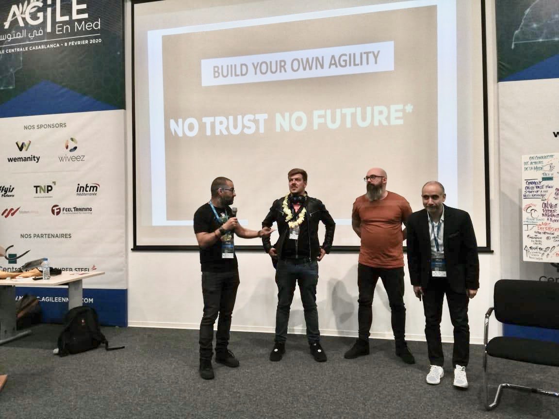 myagilepartner's tweet image. @agile_med Casablanca - THX MOROCCO - My ROTI for your hospitality : 5/5 

Thx friends @rafmekki , @jfoconseil , @a4mConseil , @kamel_idjeri, @debencheickh, @Mina_Bourguiba , @r_issam_eddine, @ZED_STENCIL, @arnaud_Gonzales , @Marwen_BENMED, @Farida52174674, @Philippelie, @Moezdb