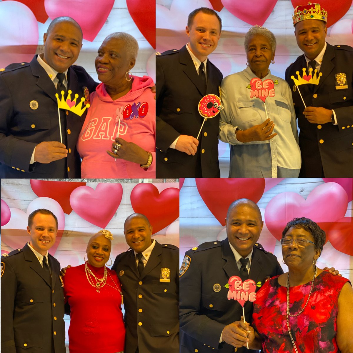NYPD42Pct's tweet photo. 💕 Love is in the air! Our Seniors told us just how much they ❤️ us at their Valentine’s Senior Dance. #Valentines2020 Lots of fun and laughs! #NYPDConnecting @NYPDCommAffairs @NYPDDV @NYPDCPD #Post2042 https://t.co/Lu8MGqNfRy