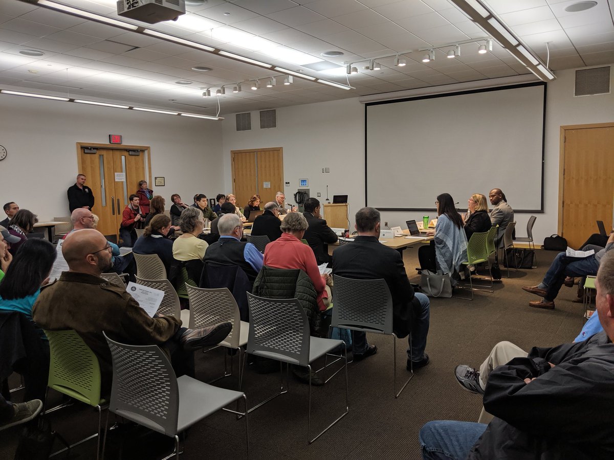 Full house for #ChapelHill Town Council discussion of future plans for the American Legion property. #WorkSession <a href="/chapelhillgov/">Town of Chapel Hill | A Place for Everyone</a>
