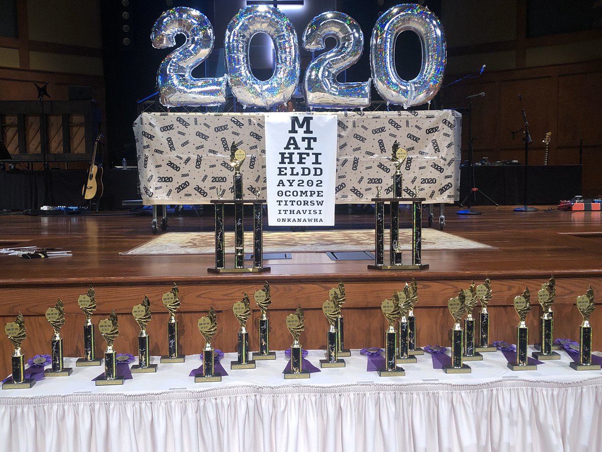 kcs512math's tweet image. Great day for our secondary math field day!!  Congratulations to all students for advancing to our county competition today #math4lifewv #kcslearning2020