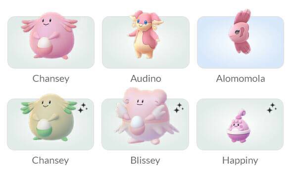 Pokémon GO: Dia dos namorados com Shiny Lickitung, Audino e Alomomola -  Millenium