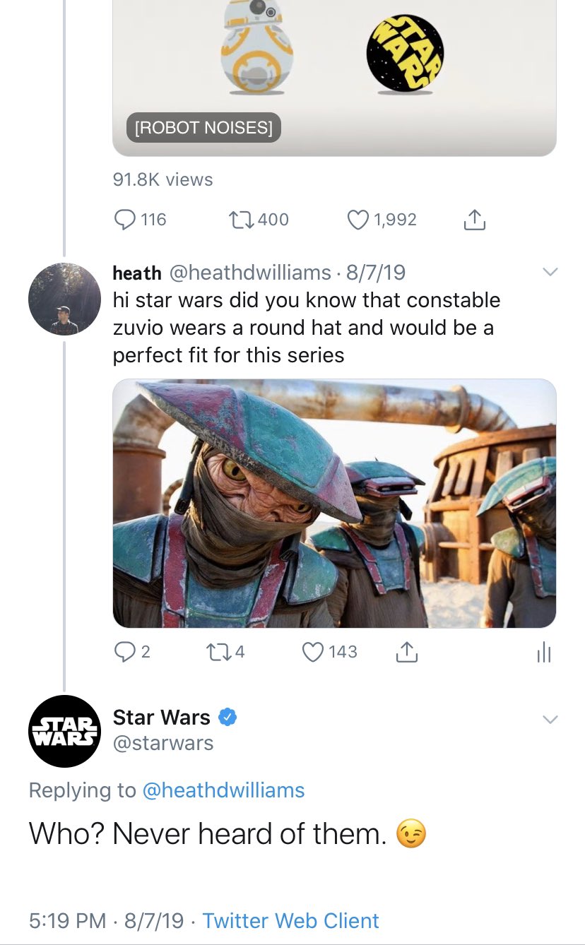 Star Wars vs. Zuvio Super Fan