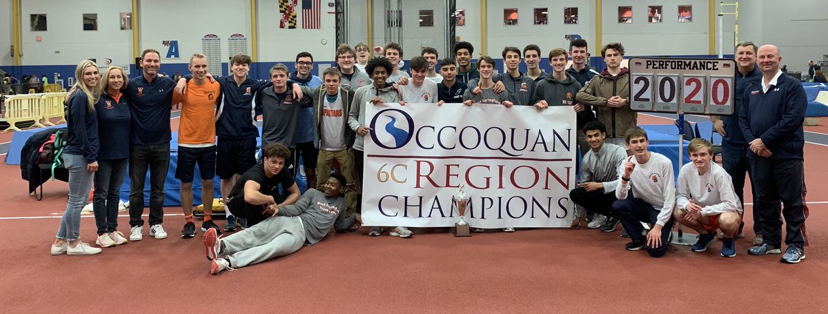 Congratulations to the spartan boys indoor team for capturing the  regional championship