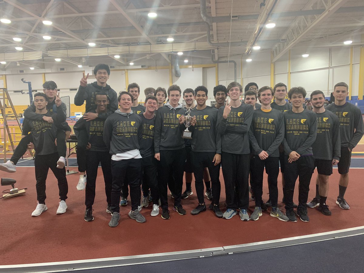 Congratulations to both <a href="/LBTrack_n_Field/">Lake Braddock XC/TF</a> teams for placing,  boys (2nd) and girls (3rd), as the top combined team in our Region!  So proud of our kids, teams and program!