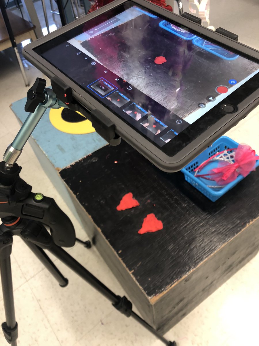 WigmoreTech's tweet photo. When you’ve been practicing your #stopmotion skills for a while now and #ValentinesDay is coming up, of course you mash them together. Stay tuned for some videos on Friday! #peel21st https://t.co/HARJtTarB5
