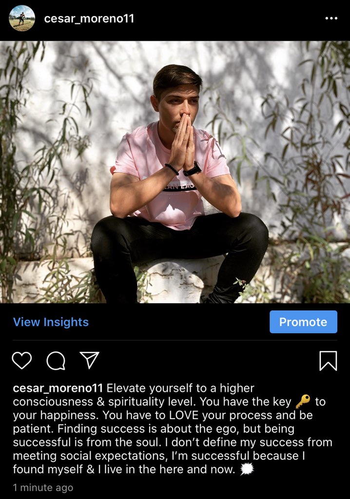 morenao11's tweet photo. Elevate yourself to a higher consciousness &amp; spirituality level. You have the key 🔑 to your happiness. You have to LOVE your process and be patient. Finding success is about the ego, but being successful is from the soul. I don’t define my success from meeting social expectation https://t.co/khsKUbHv83