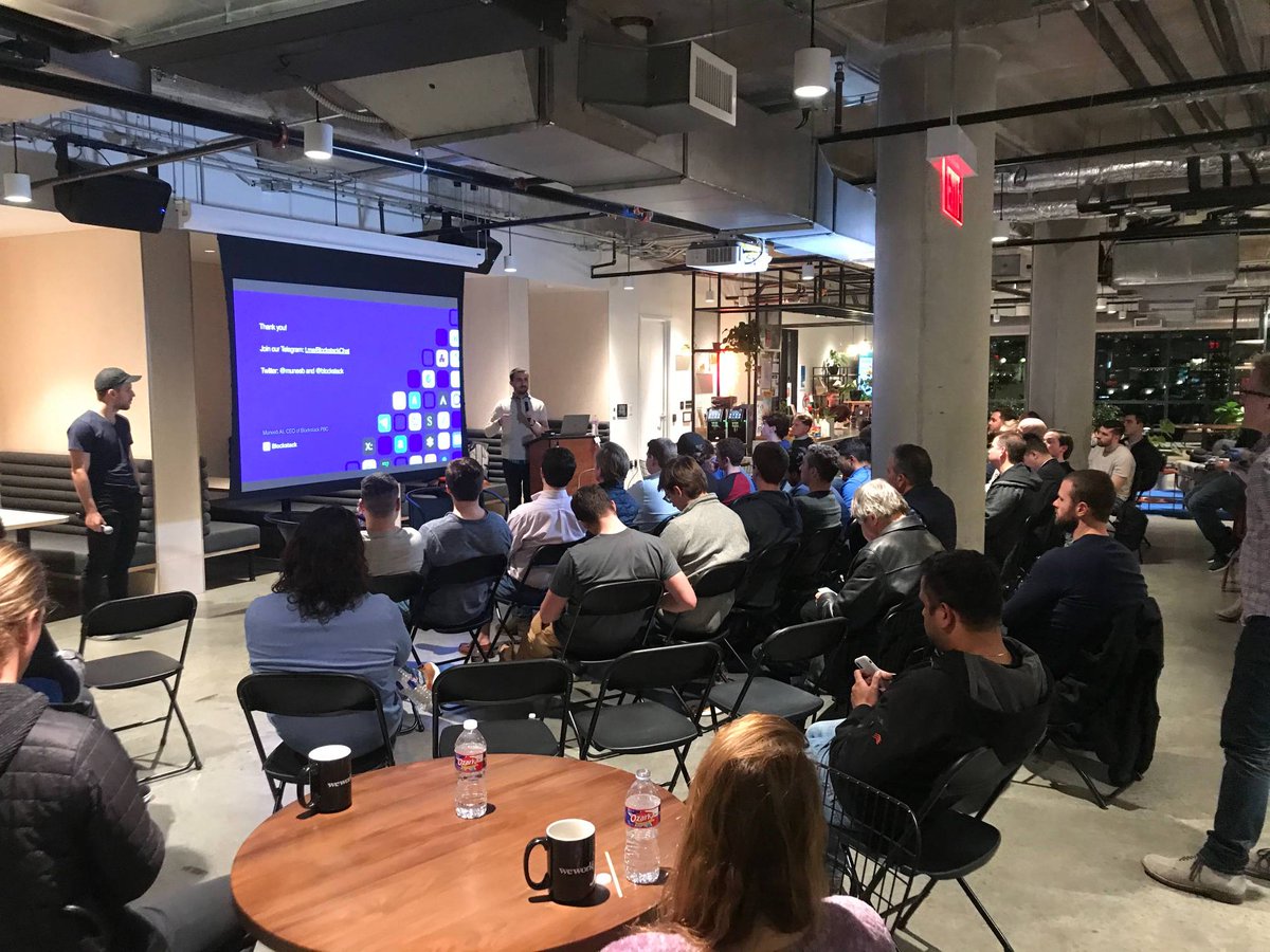 StacksCommunity's tweet image. Great crowd at tonight's @blockstack x @nakamoto meetup with @muneeb, @balajis, and @PatrickWStanley 👌.
#BlockstackGlobal