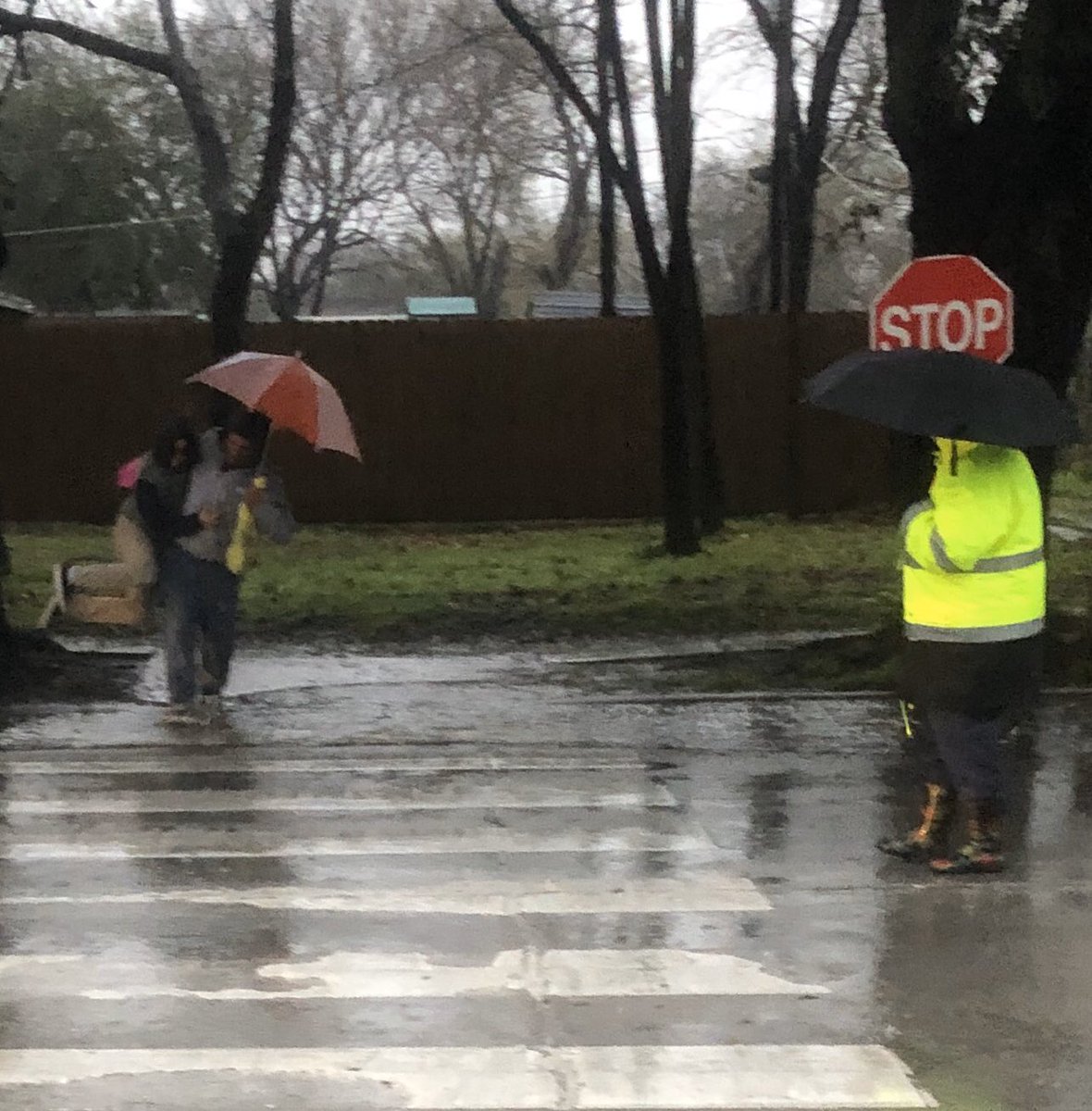 HartnessLively's tweet photo. We had a Good Samaritan helping several kids cross the flooded street today! #stillgoodintheworld #wearelively #goodsamaritan https://t.co/L3rZzxrBz1