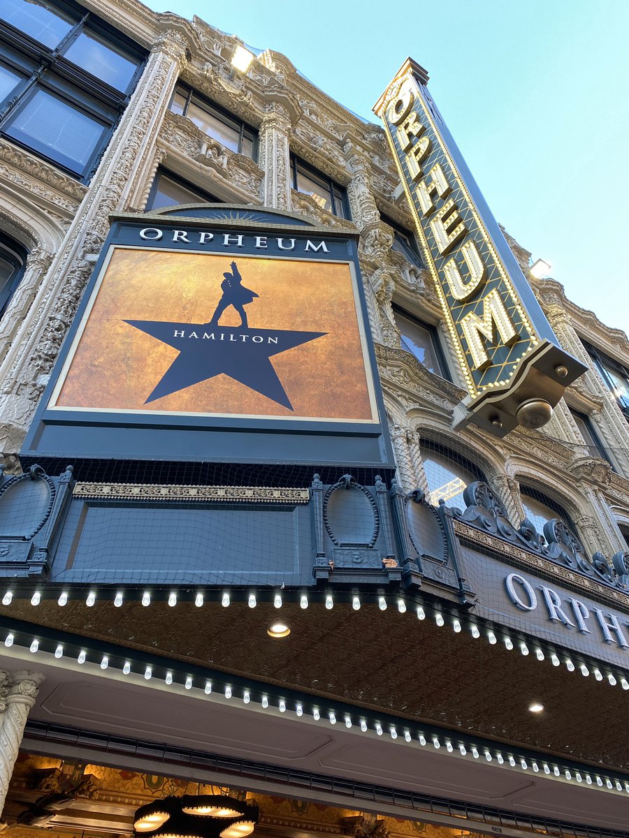 DanaDuncan224's tweet photo. After years of playing the βHamiltonβ lottery, & years of using the music in my classroom, I finally get to modify my Bucket List. Seeing it tonight- βοΈ. See it in New York- someday. #finallly @HamiltonMusical @Lin_Manuel @kenzieeeduncan @SLOMustangSteve https://t.co/JSiQzWsfyq