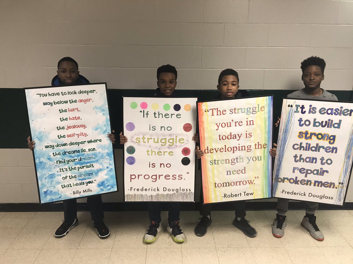 Anthony Gaines (@anthonygaines6) on Twitter photo Woodlands MBK middle school students holding up the inspirational posters they created to be posted throughout WMHS for their school beautification project. Changing the Narrative <a href="/GreenburghWMHS/">Woodlands Middle High School</a> <a href="/GreenburghCSD/">Greenburgh Central School District</a> <a href="/NYSMBK/">New York State MBK</a> <a href="/GreenburghMBK/">Greenburgh MBK - My Brother’s Keeper</a> Woodlands MBK middle school students holding up the inspirational posters they created to be posted throughout WMHS for their school beautification project. Changing the Narrative <a href="/GreenburghWMHS/">Woodlands Middle High School</a> <a href="/GreenburghCSD/">Greenburgh Central School District</a> <a href="/NYSMBK/">New York State MBK</a> <a href="/GreenburghMBK/">Greenburgh MBK - My Brother’s Keeper</a>
