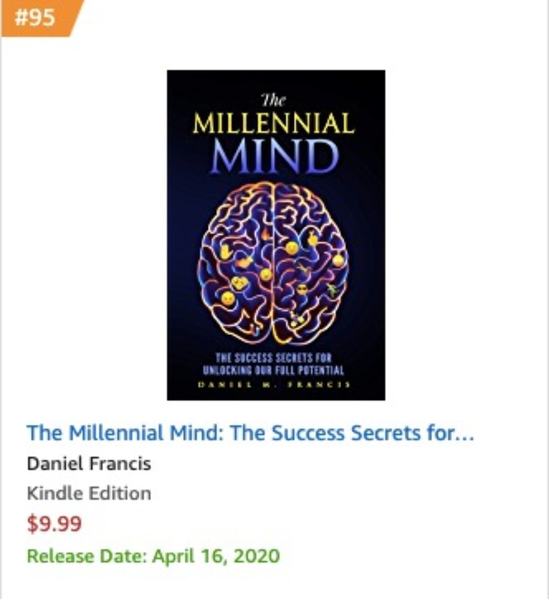 The book is already in the top 100 category on the Amazon Hot New Releases in Self-Esteem Self-Help!!!!!!!

#bestsellerslist