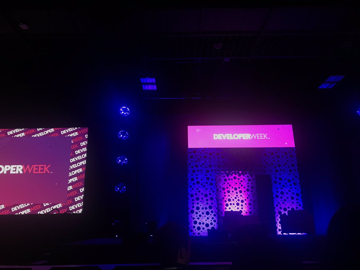gregbell's tweet image. Hello World #DeveloperWeek2020 cc: @Adam_Arsenault @HootsuiteEng