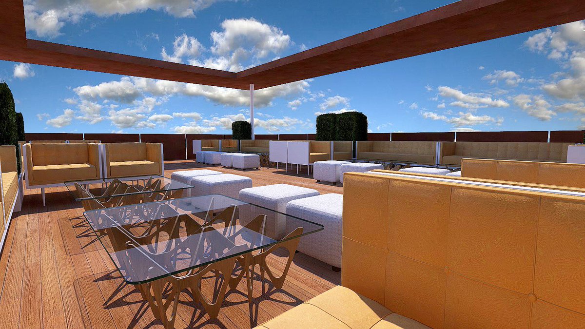 slickdesignusa's tweet photo. Another springtime concept in the works. There something about these rooftops that we just love! ☀️🤍®️
.
#love #designjunkie #rooftop #interiordesign #architecture #modern #pure #fun #wood #building #interiordecor #architecturelovers #building #city @RoccoLaudizio https://t.co/HcsSeONdIa