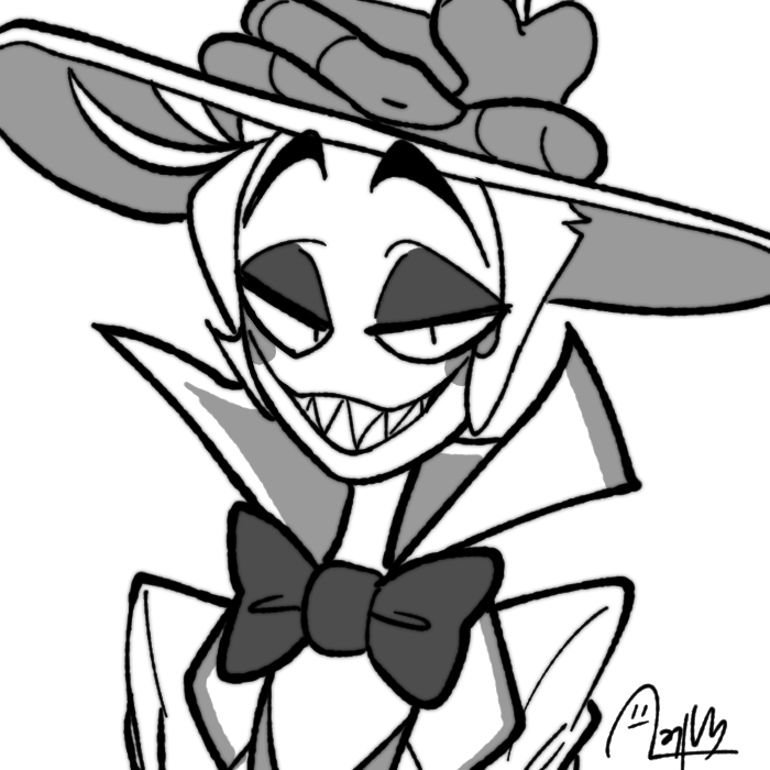 Anic_en's tweet photo. Lucifer, Angel, Velvet doodle
#HazbinHotel https://t.co/TE97fuu6QO
