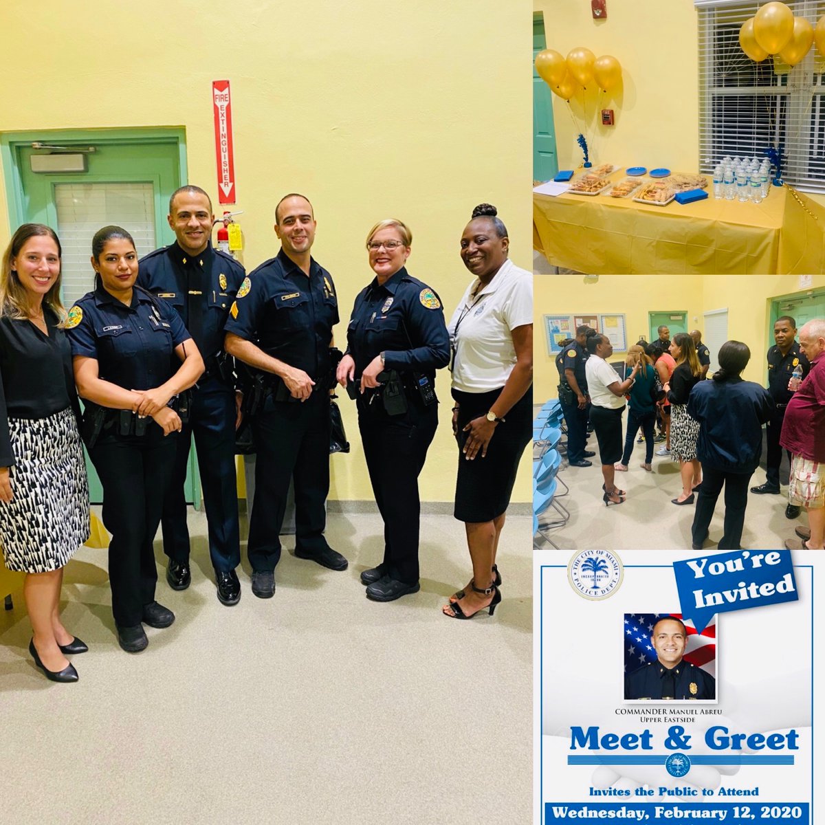 Thanks to all the residents who came out and showed support to our new upper east side Net commander!! #safestcity #uppereastside #meetandgreet