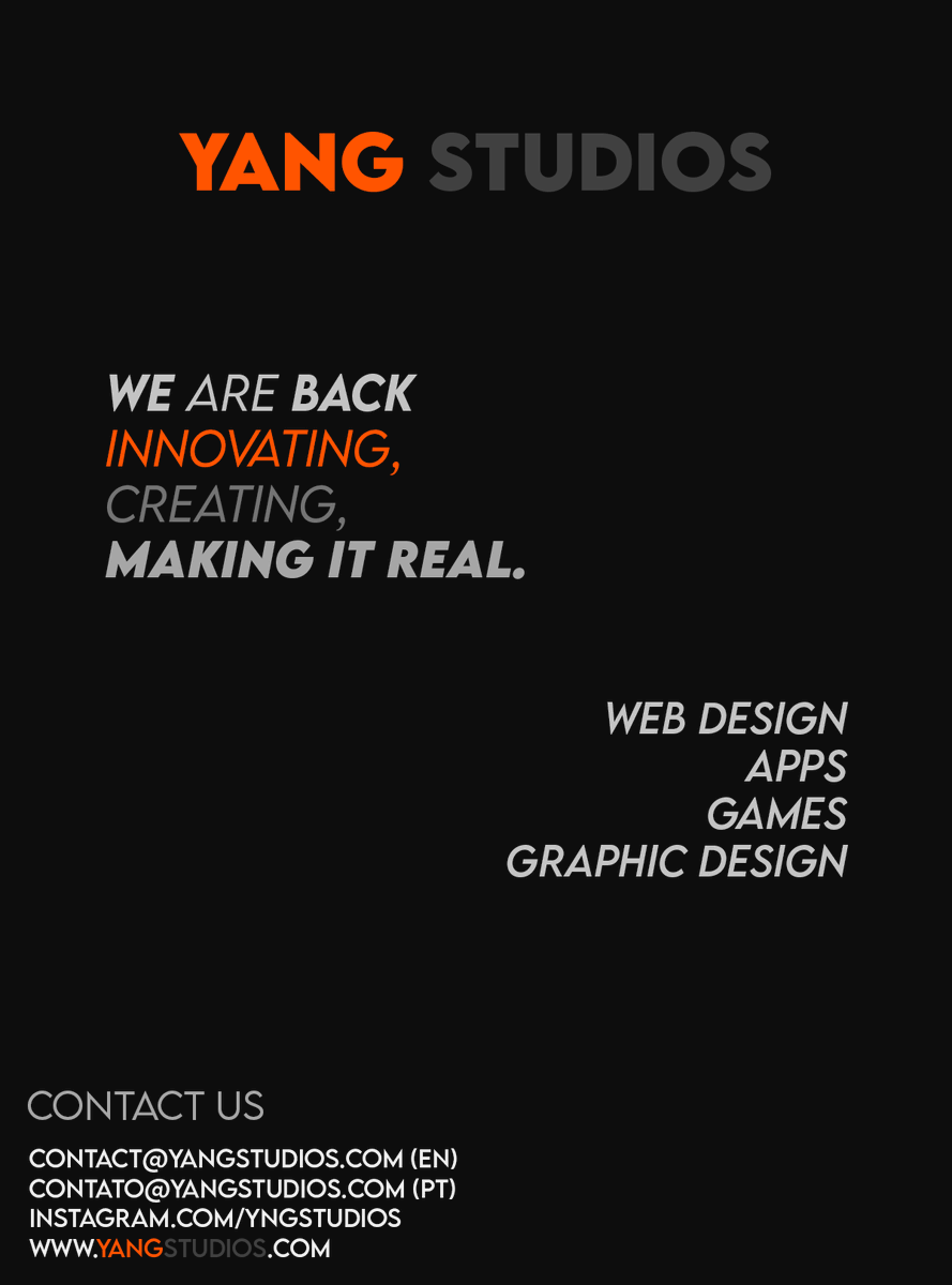 yngstudios's tweet photo. oh yeah

#webdesign #dev #development #appdevelopment #indiegame #indiedev https://t.co/zkI5wPEvTd
