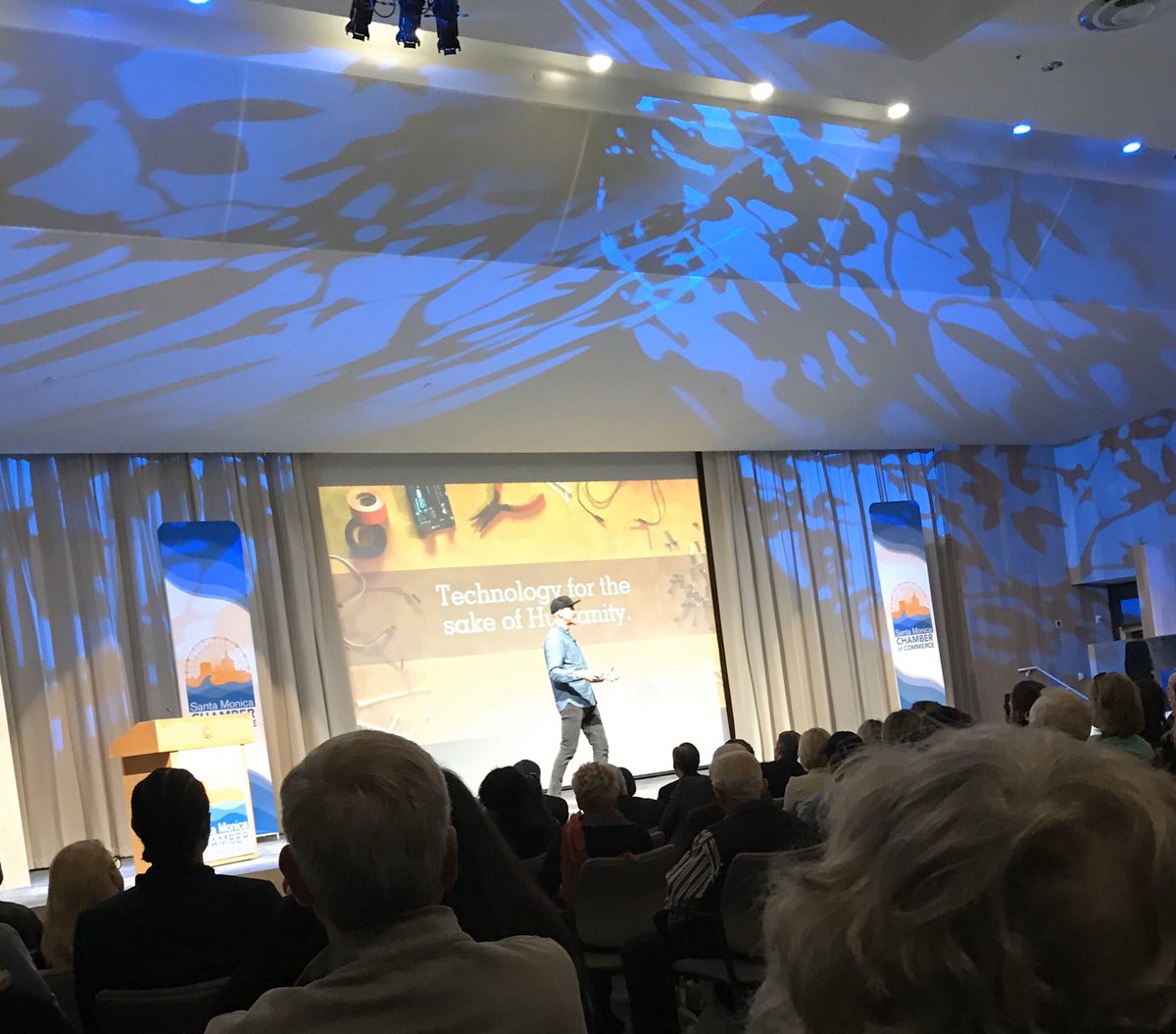 sweeneymcqueen's tweet image. Mick Ebeling founder of #NotImpossibleLabs - keynote speaker at SM State of the City #sotc2020 #helpone