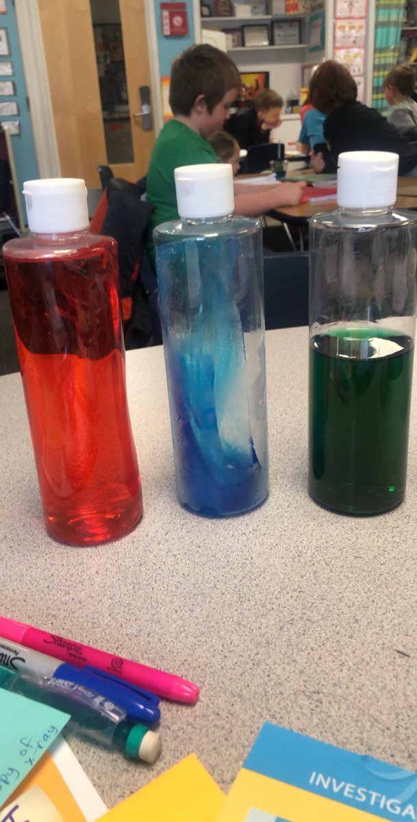 Water experiments #wleced @Myshellwlcsd <a href="/GuestElementary/">Guest Elementary</a>