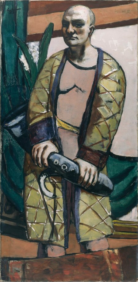 MuseoGuggenheim's tweet image. ¡La magia de la realidad de Max Beckmann! En sus numerosos autorretratos realizados a lo largo de su trayectoria artística, Max Beckmann interrogaba a su propio yo con inusitada frecuencia. 
#BremenInBilbao #OnViewNow