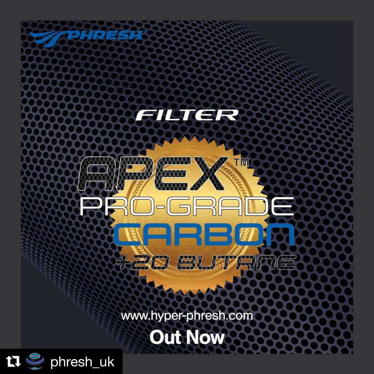 UkPhresh's tweet photo. Phresh Filters! By far the best around!! #Believethehype #Smallbutmighty 
#Bigthingsinsmallpackages #theog #hyperfan #phresh #phreshfilters #carbon #carbonfilter #filters #ukgrowers #uk420 #hydroponics #ukhydro #growerschoice #growshop #hydrostore #hydrolife #growroom #hyperfanv2 https://t.co/4KBOhMJ4X2