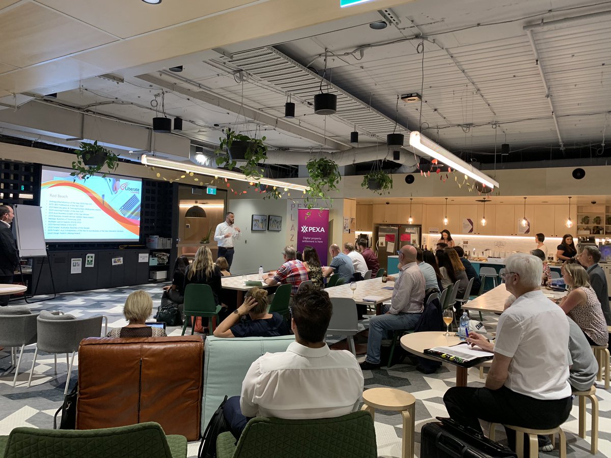 Just started at the first 2020 ILP meet-up with about 40 fantastic L&amp;D professionals in a wonderful venue that PEXA have shared with us. Thanks guys 😁