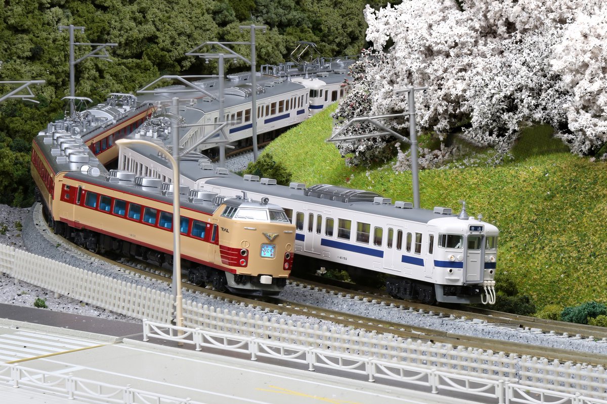 国鉄485系　KATO。 Amazon | KATO 国鉄485系「しらさぎ」 「白鳥」「ひばり」 12両