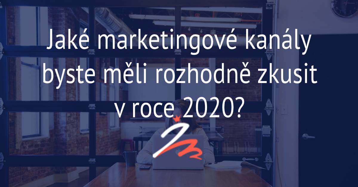 Víte jaké marketingové kanály byste měli vyzkoušet v roce 2020? 👉inizio.cz/blog/jake-mark…