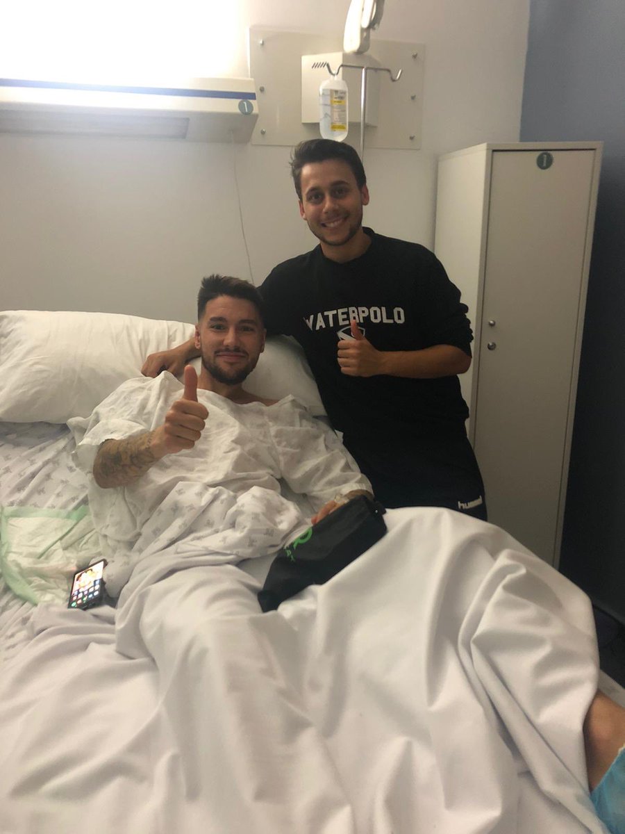 LorcaFCSAD's tweet photo. ¡TODO UN ÉXITO! ✅🏥

Nuestro jugador Javier Pelayo fue intervenido ayer en las horas de la tarde de manera exitosa. Primer paso completado. 🙏🏼🙌🏼

#UnDíaMásEsUnDíaMenos #TogetherStronger https://t.co/ESCMEuLPwN