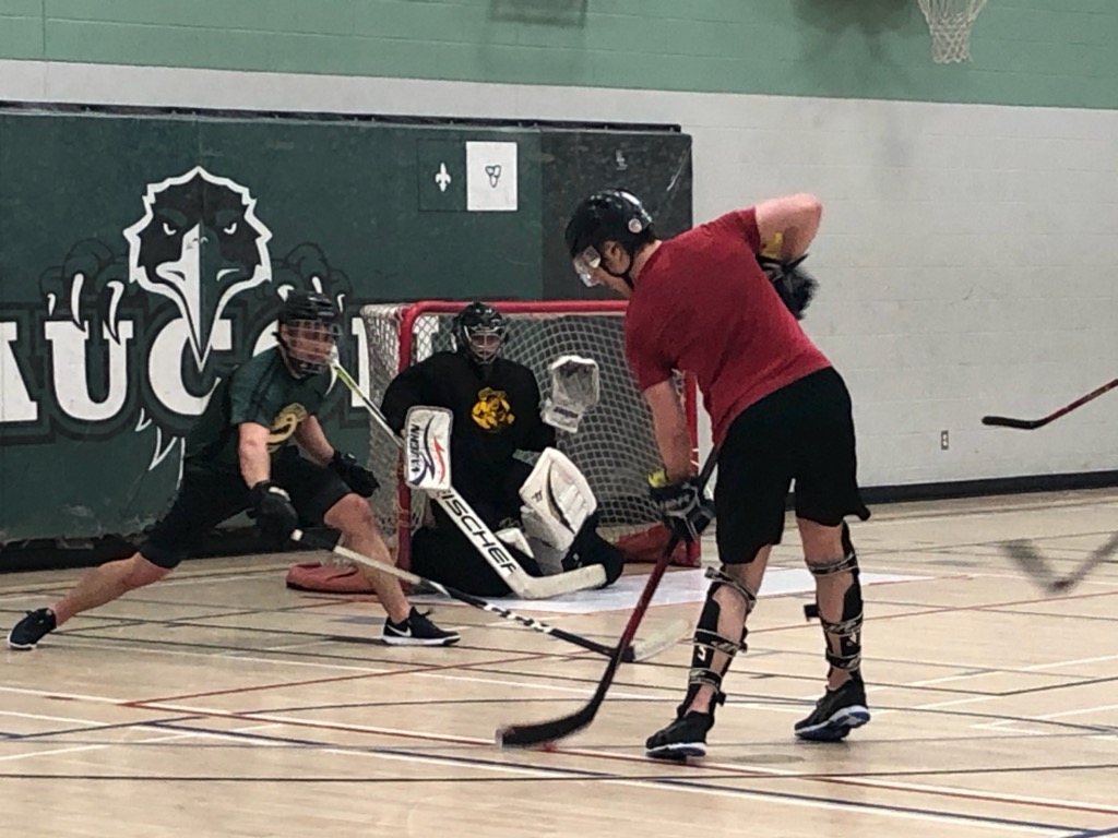 OBBHAhotline's tweet photo. The Energy Ducks Andrew DuBroy did his best to keep o on the offence but the Grizzlies were on fire In Wonderful Wednesday night action. See Game Recap https://t.co/4g6f54am0w https://t.co/4AHG4jdoeg