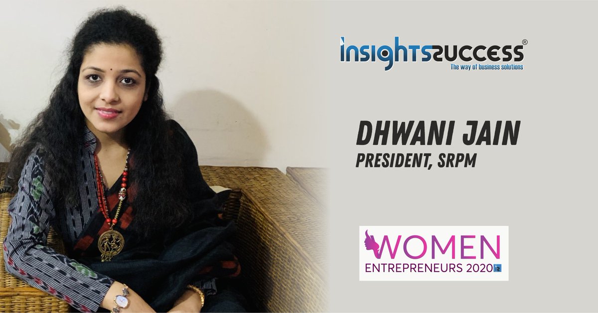 insightssuccess's tweet photo. 👩💼Shepreneur- Dhwani Jain
SRPM provides gender sensitization training and workshops. wash training, prison reforms, awareness workshops.
@Dhvani_J is the President of #SRPM.
Read More- https://t.co/pXmVsqPOzR
#womanera #workshops #womanentrepreneur2020 https://t.co/mfYTz9hzB4