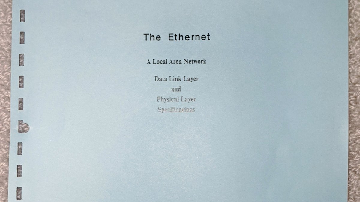 1/ How about an Ethernet history lesson? And a story about why I'm responsible for one of the most hated features of SunOS!